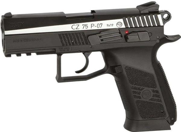 ASG CZ 75 P-07 Duty Blowback Çift Renk Havalı Tabanca