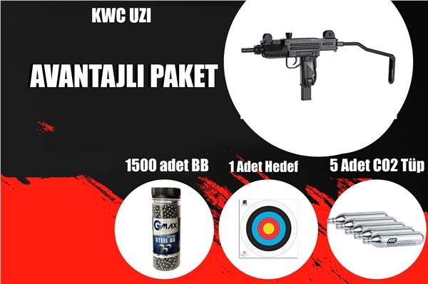 KWC Uzi Blowback Avantaj Paket