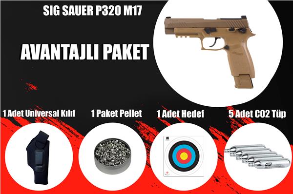 Sig Sauer P320 M17 Desert Avantaj Paket