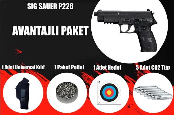 Sig Sauer P226 Black Avantaj Paket